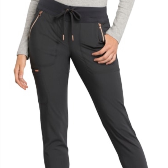 Cherokee Statement Scrub Set - Pewter - Picture 2 of 7